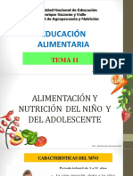 11 . - Alimentación y Nutrición Del Niño y Adolescente