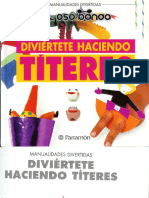 Diviertete Haciendo Títere