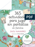 464092046 2 6 Zazu Navarro 365 Actividades Para Jugar Sin Pantallas PDF