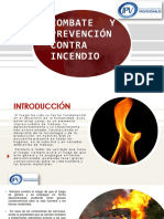 Combate y Prevención Contra Incendio Presentacion Original