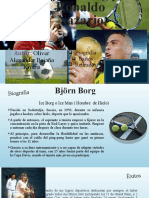 Björn Borg y Ronaldo Nazario