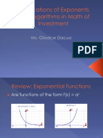 Exponents and Logarithms