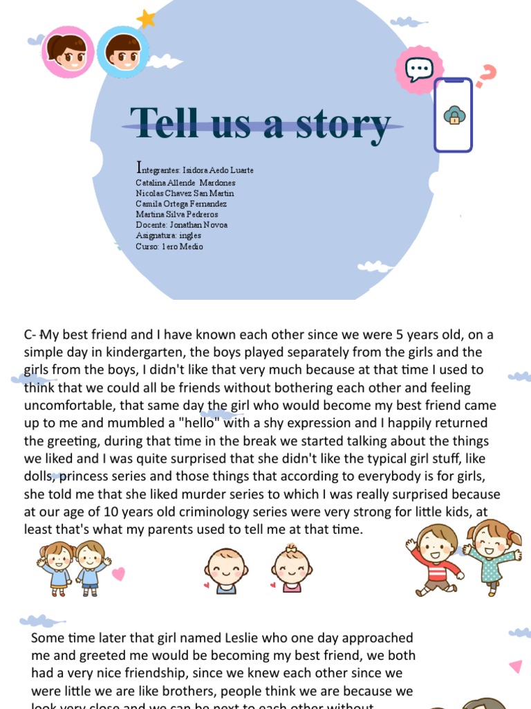 Tell Us A Story | PDF