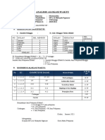 Analisis Alokasi Waktu (Genap)