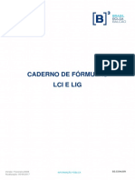 Caderno de Formulas - LCI e LIG