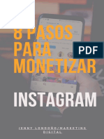 8 Pasos Para Monetizar Instagram..