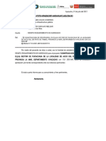 Carta #014 - Requerimiento de Agregado