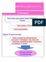 Pertemuan 6 Analisa Dimensi & Keserupaan