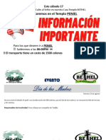 INFORMACION IMPORTANTE