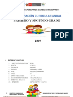 Programacion Curricular Anual 2021