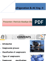 MCE 336: Refrigeration & AC Compressor Types