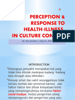 Perception HEALTH &ILLNESS in Socialcultural Contect - Mrs Wanti