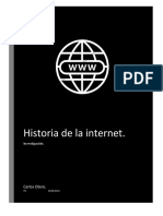 Historia de La Internet, Datos Historicos.