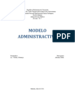 Modelo Administrativo