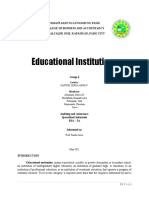 Educational Institutions: Santos, Sofia Anne P