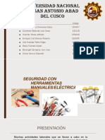 Medidas de Seguridad Con Herramientas Manuales