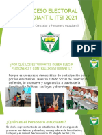 Proceso electoral estudiantil ITSI 2021