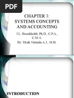 CHAPTER 3 - Systems Concepts & Accounting