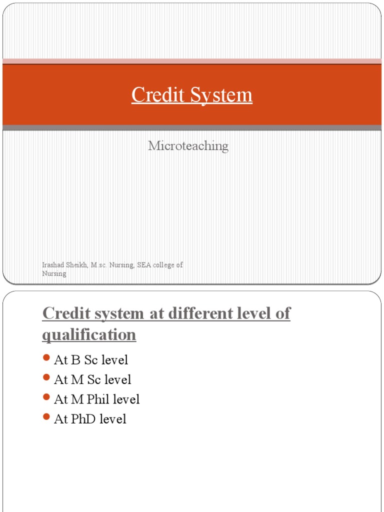 Nursing Lesson Plan Credit Systems | PDF | Master Of Science | Course ...