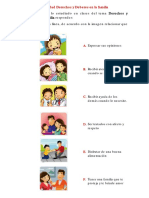 2.5. Actividad Derechos y Deberes en La Familia