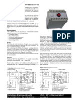 Trip Circuit Supervision Relay TSG 910