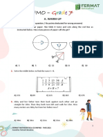 A. Warm-Up: (4 Points Per Question / No Points Deducted For Wrong Answers)