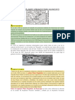 Planos y Planes Urbanos para Huancayo