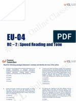 EU - 04 Q - RC-2-Speed Reading and Tone