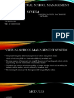 Project: Virtual School Management System