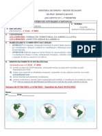 Atividades Geografia América Latina