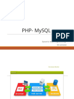 Php-Mysql: Week 5 Dynamic Web Programming