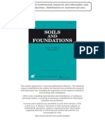 Settlement Performance of Pad Footings o