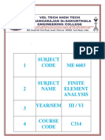 ME6603 - Finite-Element-Analysis - III YEAR-VI SEMESTER