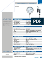 Features: Industrial Bimetal Thermometer