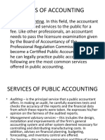 Fields of Accounting