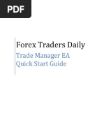 Trade Manager EA Manual