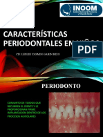 Caracteristicas Periodontales en Periodontales