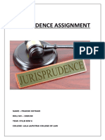 Jurisprudence Assignment - NATURE AND SCOPE OF JURISPRUDENCE
