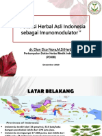 Potensi Herbal Asli Indonesia Sebagai Imunomodulator