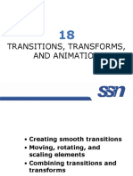 CSS Transitions, Transforms, and Animation Overview