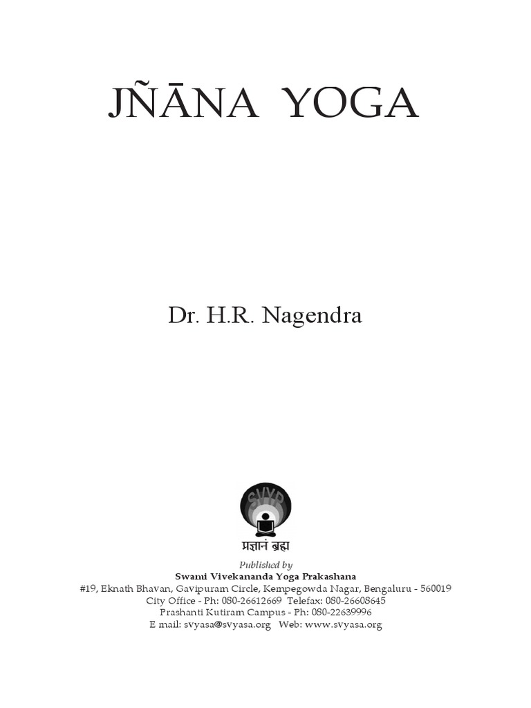 Jnana Yoga Book, PDF, Breathing