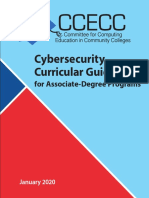 ACM Cybersecurity Curricular Guidance 2020