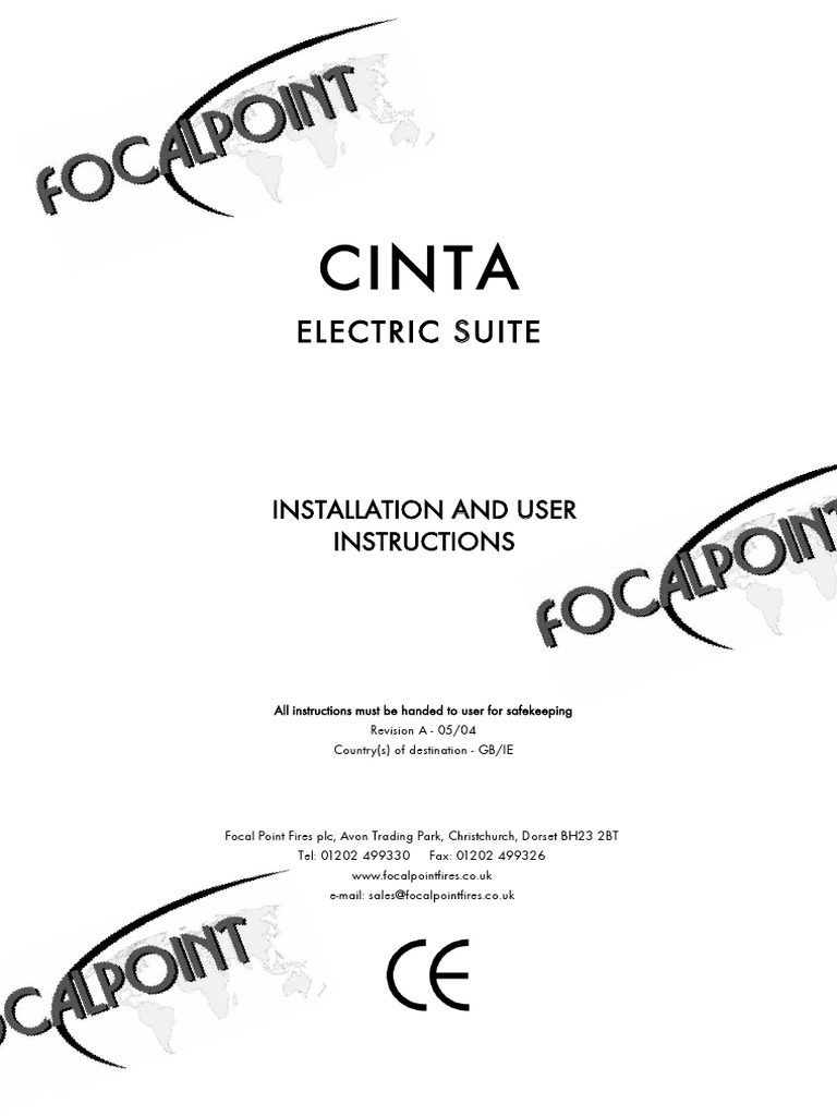 Cinta Electric Ssuite Pdf Ac Power Plugs And Sockets Power Supply