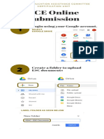 Esc Online Submission Tutorial