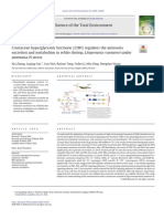 Crustacean Hyperglycemic Hormone (CHH) Regulates The Ammonia Excretion and Metabolism in White Shrimp, Litopenaeus Vannamei Under Ammonia-N Stress