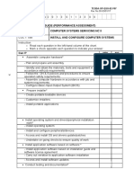 Self Assessment Guide (Performance Assessment) Computer Systems Servicing NC Ii Install and Configure Computer Systems