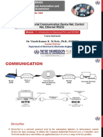 Lecture 5 Serial Communication Device Net, Control Net, Ethernet RS232