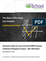 The Rules of The Game Just Changed.: Learning Got Stronger!