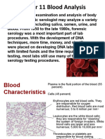 Chapter 11 Blood Analysis: Serology