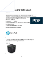HP EliteBook 840 G5 - Specifiche